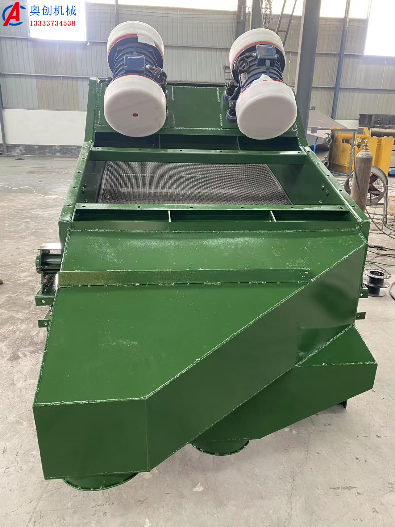 食品直線振動篩特點及篩分原理 食品直線振動篩特點及篩分原理